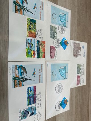 Sobres Primer Día Circulación 1978