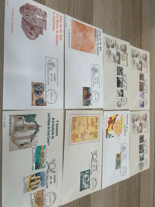 Sobres Primer Día Circulación 1978