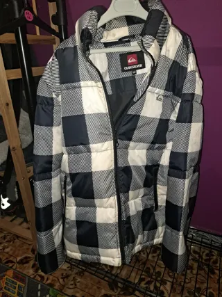 Chaqueta Plumífera Chico Quiksilver Talla 14 años