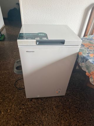 Arcón Congelador Hisense 95L Blanco