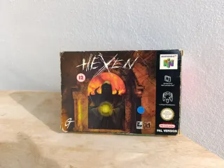 Hexen n64 Nintendo 64 videojuego Todo original