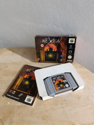 Hexen n64 Nintendo 64 videojuego Todo original
