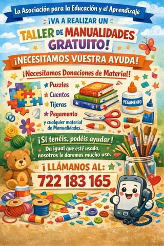 NECESITAMOS DONACIONES