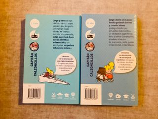 5 libros Capitán Calzoncillos, buen estado