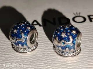 Charm Pandora Argento 925 Christmas Night