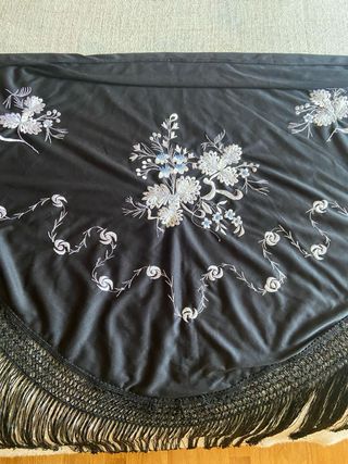 Scialle Spagnolo, Ricamato, Nuovo