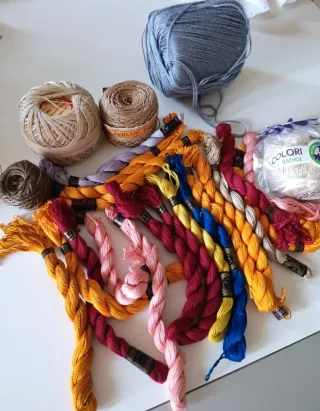 Matassine cotone ricamo