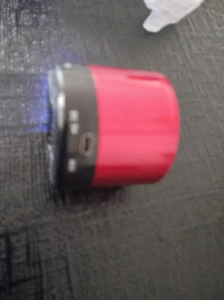 Mini Altavoz BT-SPEAKER Bluetooth y MP3 Rojo