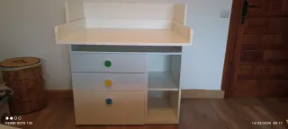Cambiador Smastad IKEA Blanco
