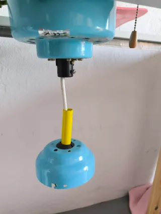 Ventilador infantil flor con Iluminación