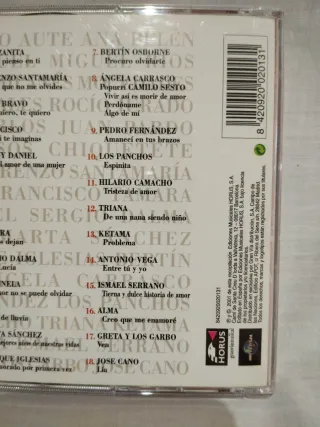 CD Memorias del Corazón - Compilatorio