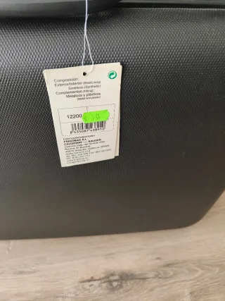 Maletín ejecutivo rígido KIND negro, nuevo.