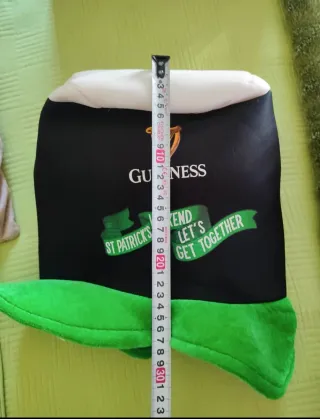 Gorro San Patricio Guinness Negro y Verde