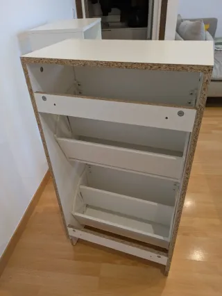 2 Zapateros Blancos Ikea 28x49x93