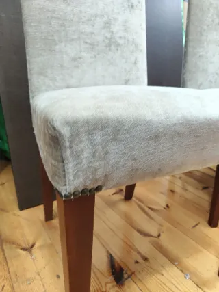 Pack 4 Sillas Tapizadas Arena