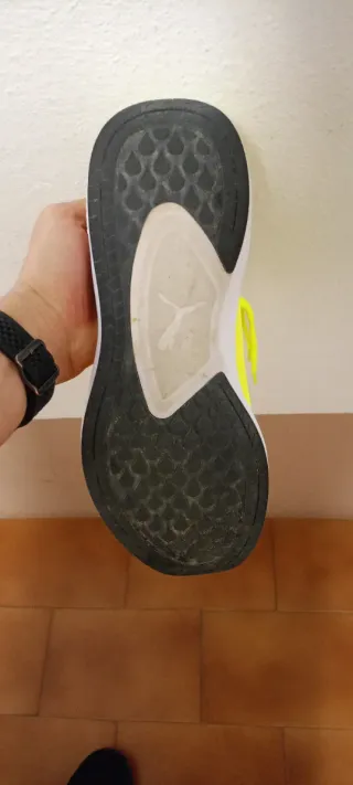 Zapatillas de running amarillas