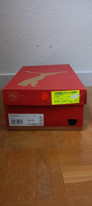 Zapatillas de running amarillas