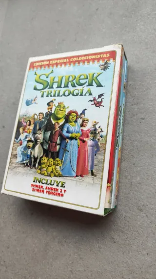 Pack 3 DVDs Shrek Trilogía Edición Coleccionistas