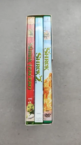 Pack 3 DVDs Shrek Trilogía Edición Coleccionistas