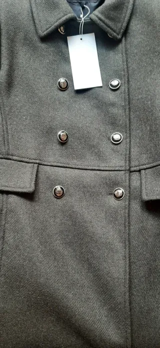 Abrigo lana Zara