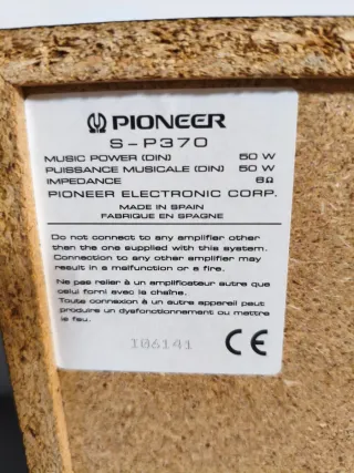 Minicadena Pioneer XR-P370C