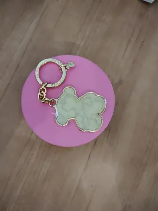 Llavero Oso Tous Dorado