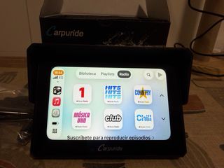 Carpuride W502 Carplay y Android Auto para Moto