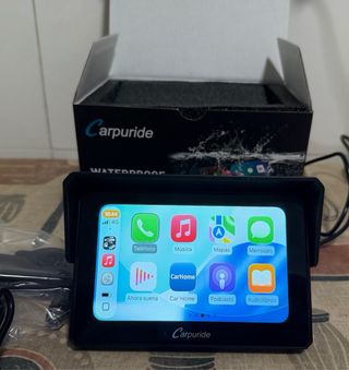 Carpuride W502 Carplay y Android Auto para Moto