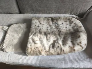 Funda capazo bebé pelo sintético