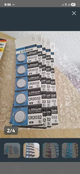 Pilas Litio CR2032 (3V)