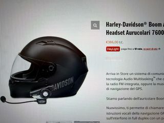 Interfono Sena Harley-Davidson Boom! Audio