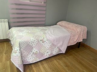 Cama 90cm: Somier + Colchón con funda