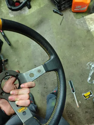 Volante OMP desplazado