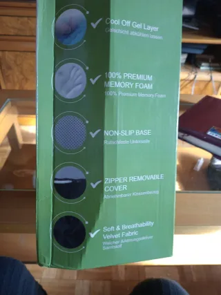 Cuscino ergonomico AROVA ZD02 per sedia