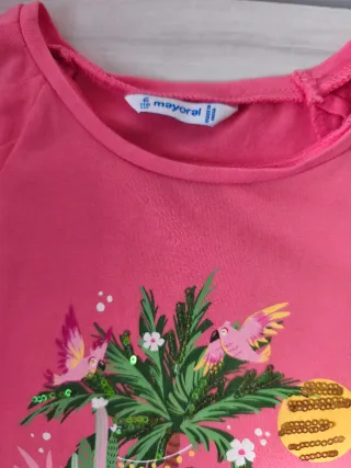 3 Camisetas Talla 6 Niña