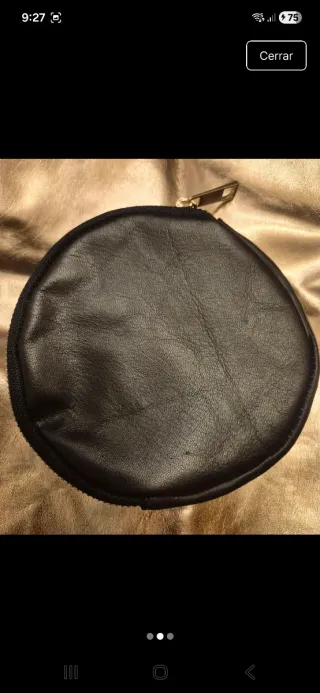 3 Bolso piel leopardo y negro, monedero y bolso