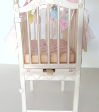 Barbie Krissy Bedtime Baby 2000 cuna cama bebe