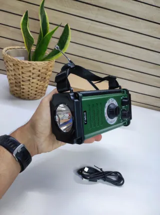 Radio de emergencia multifunción