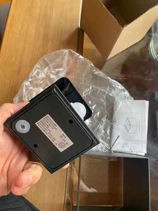 Aplique de pared moderno negro