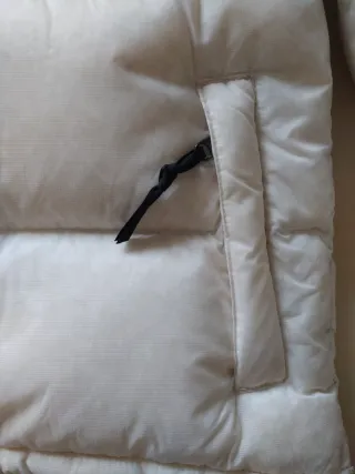 Plumífero The North Face Blanco y Negro