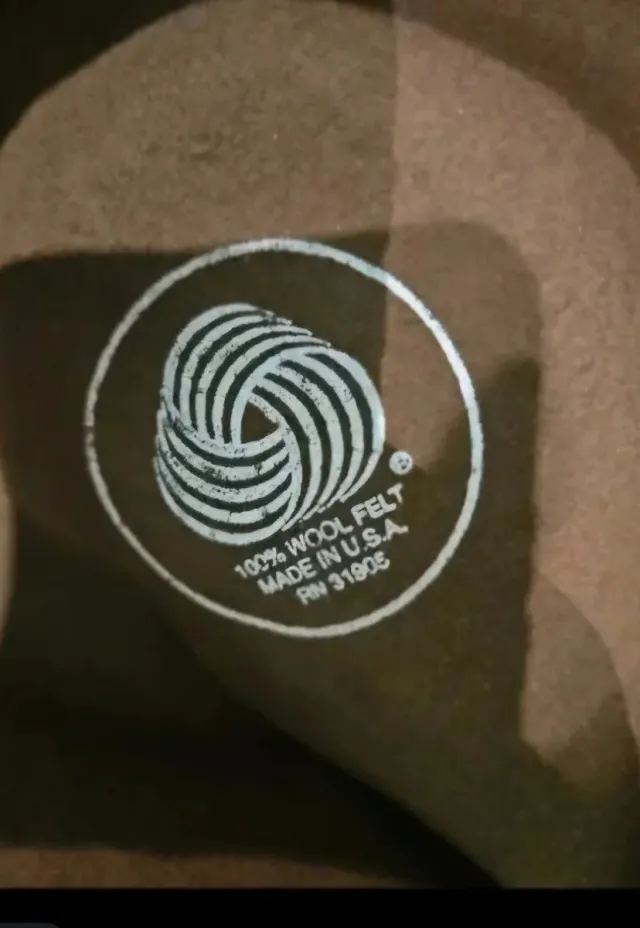 Sombrero de hombre marrón