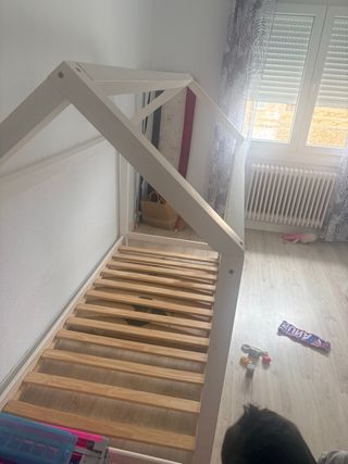 Cama baja para niños