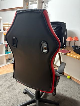 Silla Gaming Negra y Roja