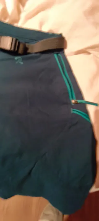 Pantalón montaña Trangoworld azul/verde