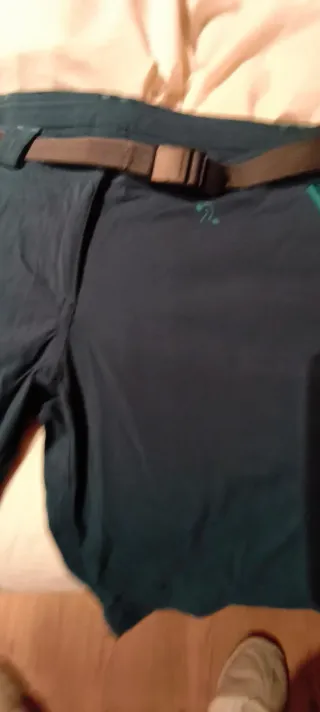 Pantalón montaña Trangoworld azul/verde