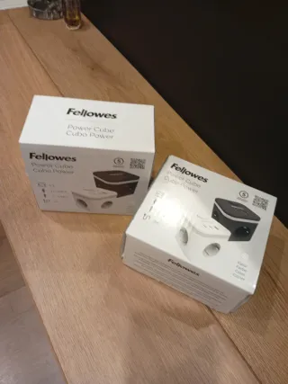Cubo de Enchufe Portátil Fellowes USB