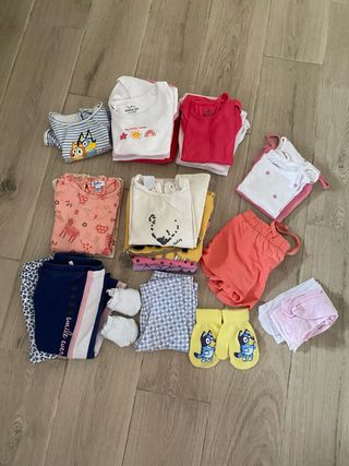 Set abbigliamento bambina primavera 86/92 cm