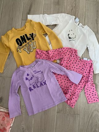 Set abbigliamento bambina primavera 86/92 cm