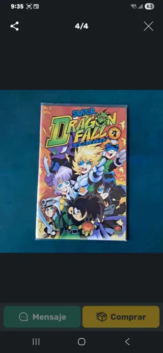 Cómics DRAGÓN FALL NÚMERO UNO