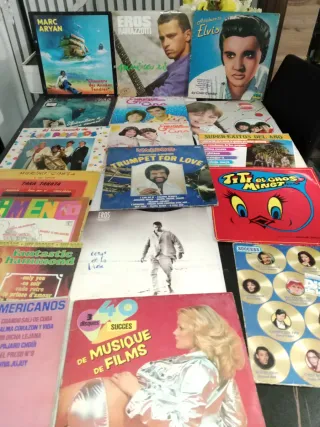 Liquidación de 700 vinilos - Entrega en León